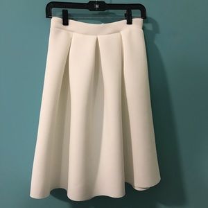 Full Pleated Scuba Skirt from Charolette Russe